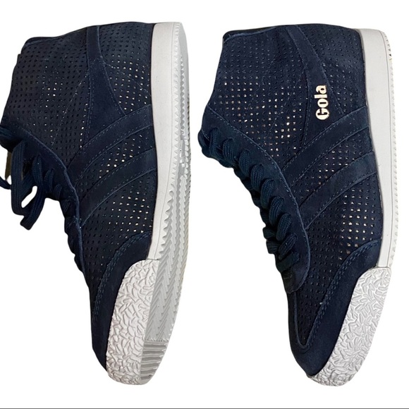 Gola Navy High-Top Sneakers - Picture 6 of 8